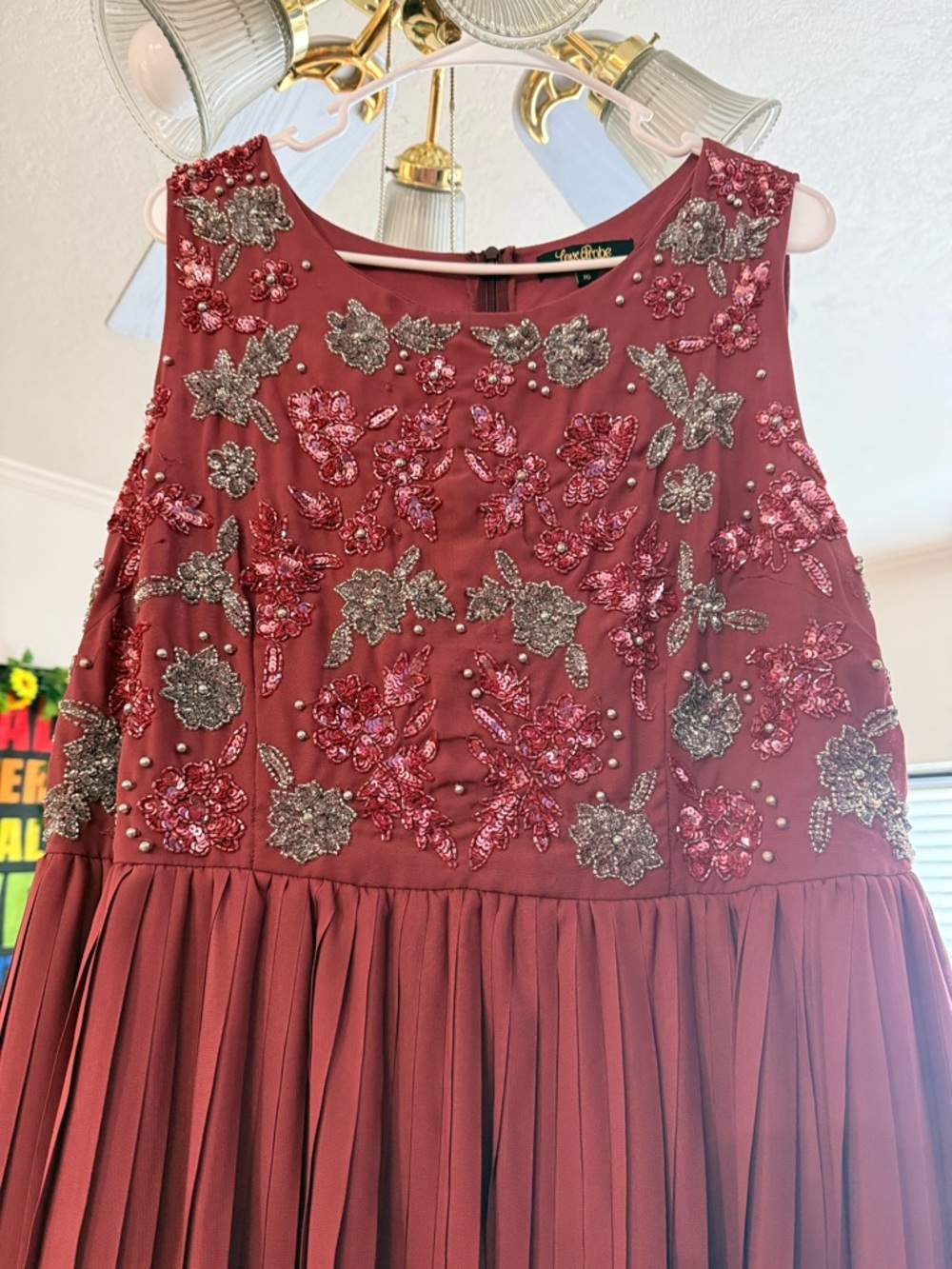 Love…Ady Rose Pink Embellished formal Dress